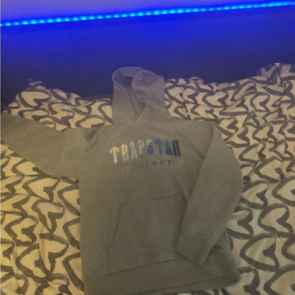 Trapstar Gray Hoodie